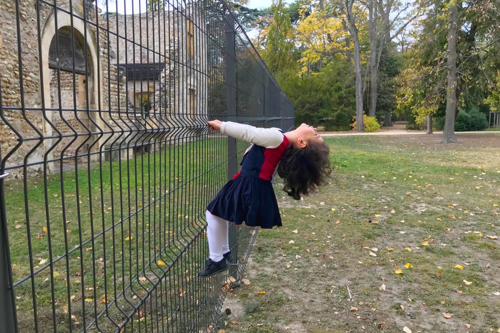 Enfant au parc de Beauregard