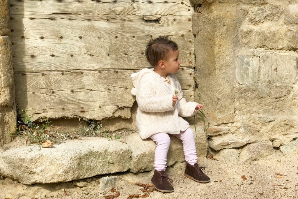 Enfant au parc de Beauregard en automne