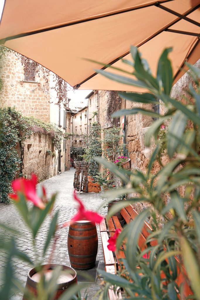 Ruelle d'Orvieto Italie