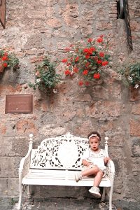 Petite fille, Orvieto Italie
