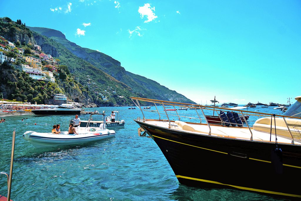 Bateaux, Côte Amalfitaine, Positano
