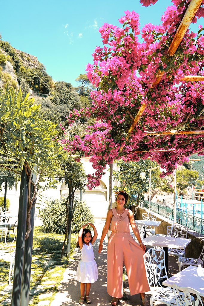 Côte Amalfitaine, Positano, mère et fille