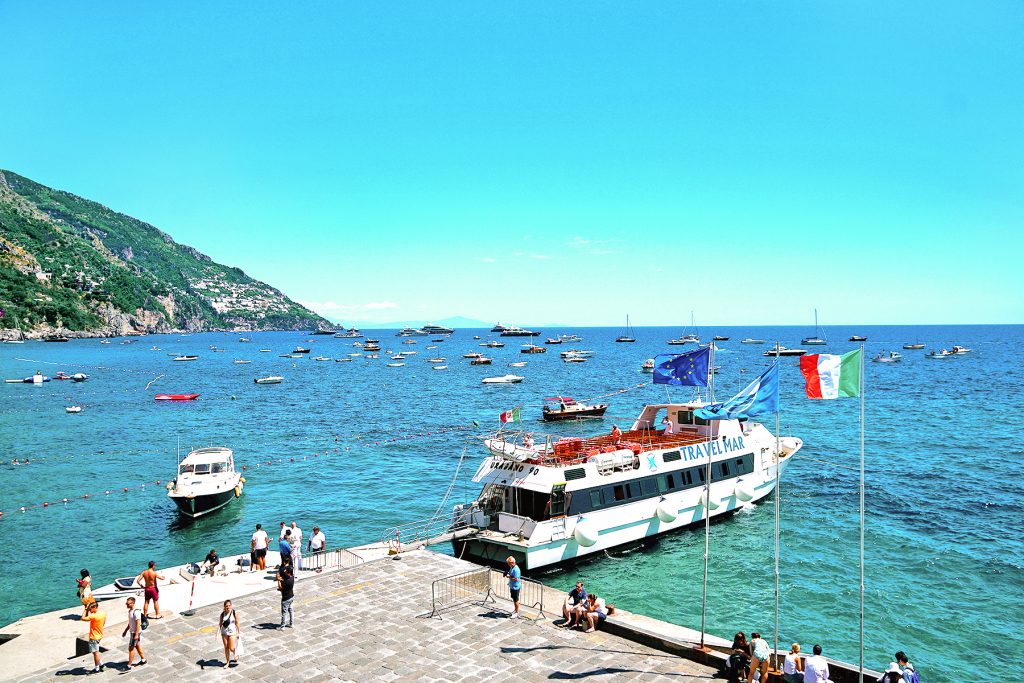 Côte Amalfitaine, Positano, mer
