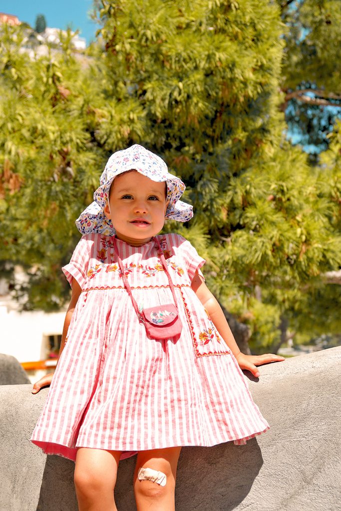 Côte Amalfitaine, Positano, petite fille