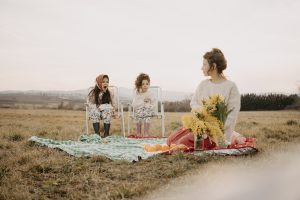 Catimini, capsule florale, pique-nique mère filles